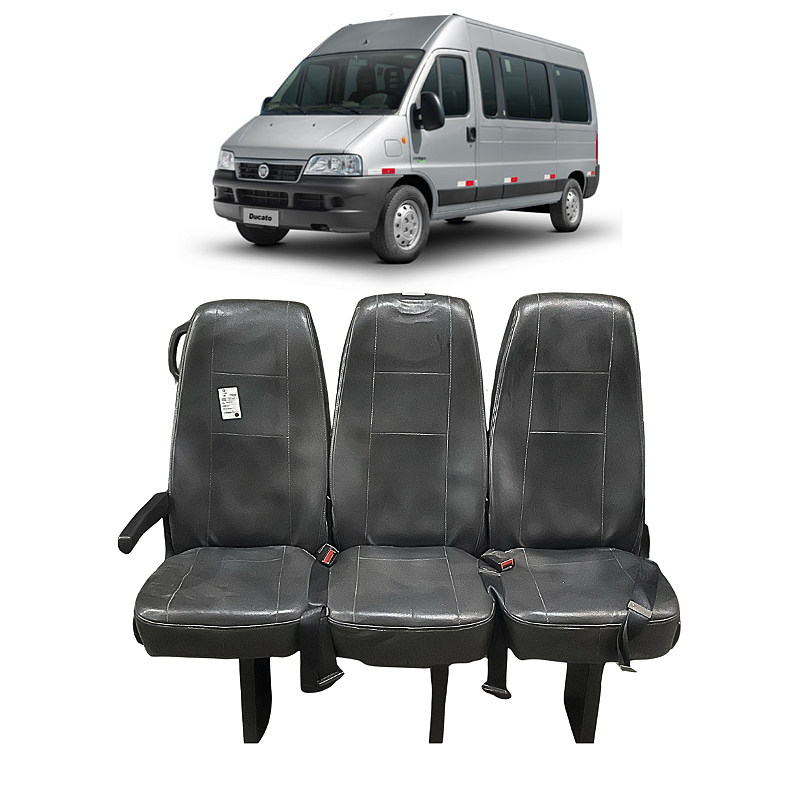 Banco Terceira Fileira Fiat Ducato Minibus 2013 2014