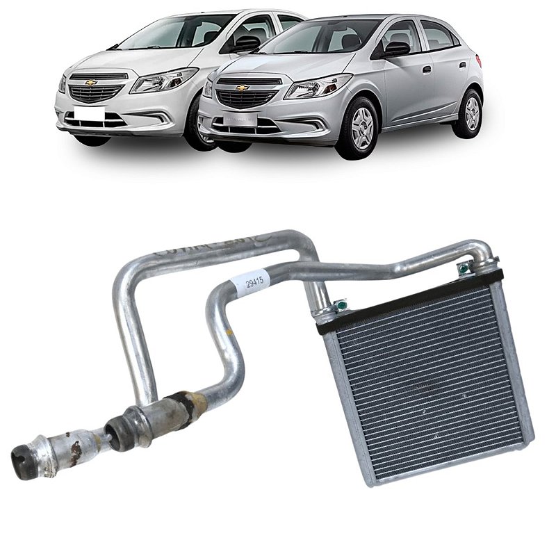 Radiador Ar Quente Chevrolet Cobalt Onix Prisma 2012 a 2016