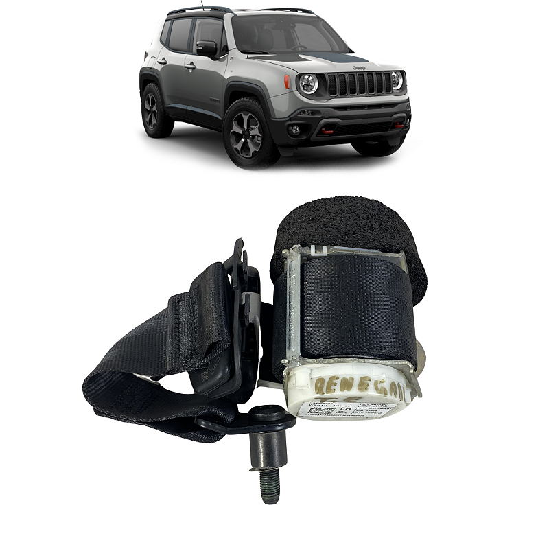 Cinto Segurança Traseiro Esquerdo Jeep Renegade 2015 a 2023