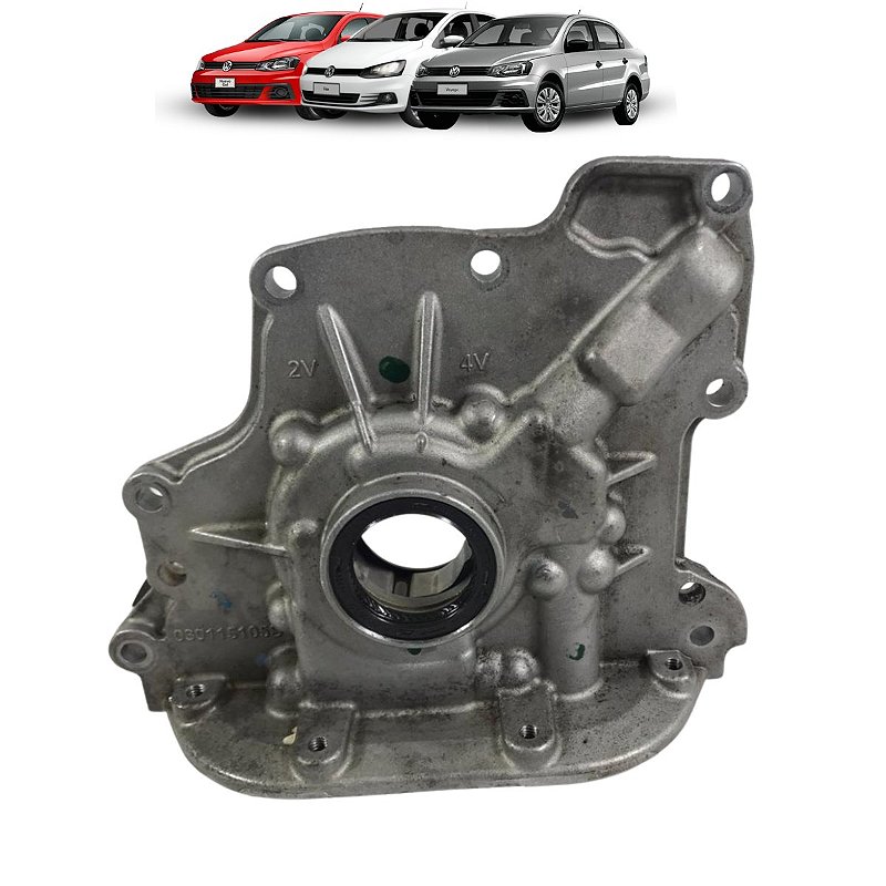 Bomba Óleo Junta Volkswagen Gol Fox Polo 2007 2008 A 2017