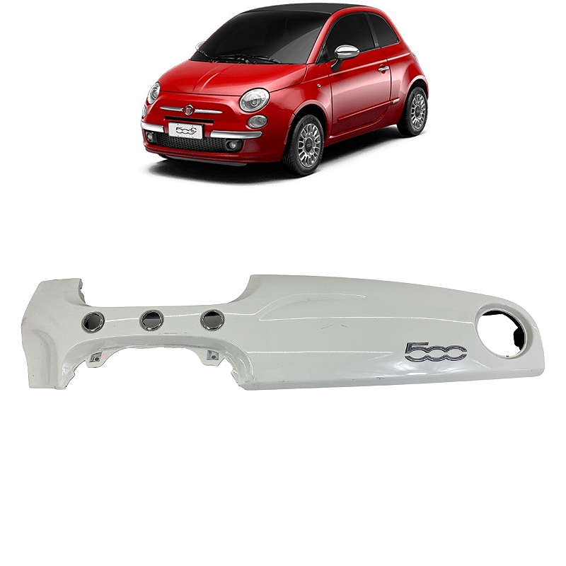 Moldura Central Fiat 500 1.4 2012 2013 2014 2015 2016 2017