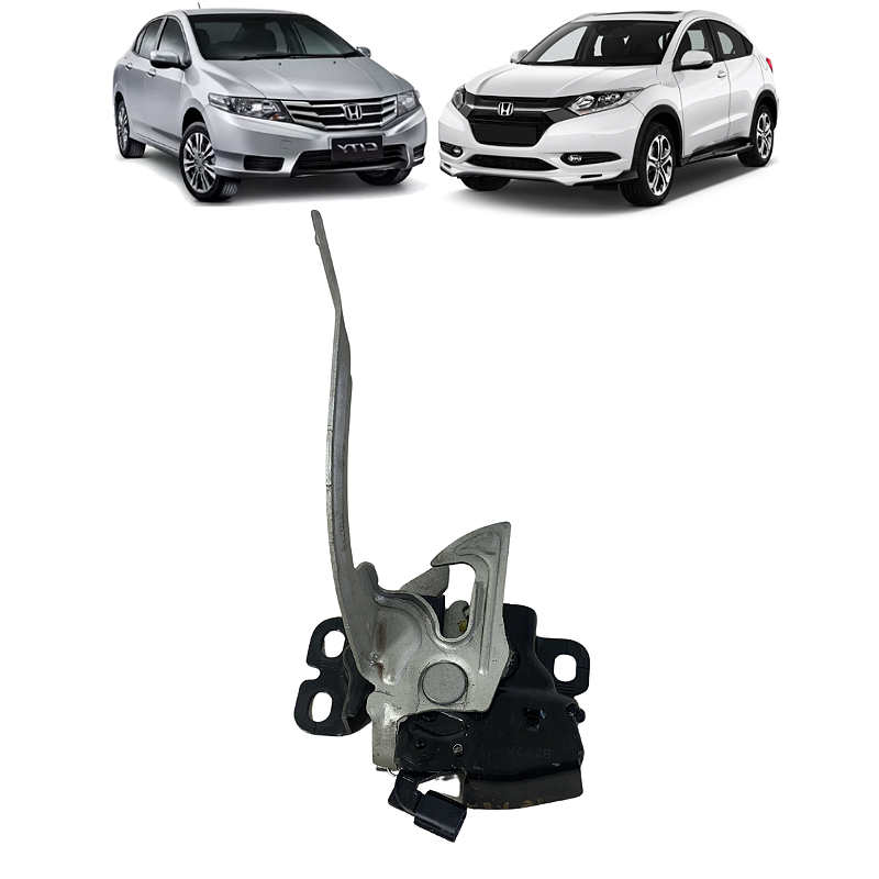Fechadura Capô Honda HR-V Fit City 1.5 2015 2016 2017 a 2021