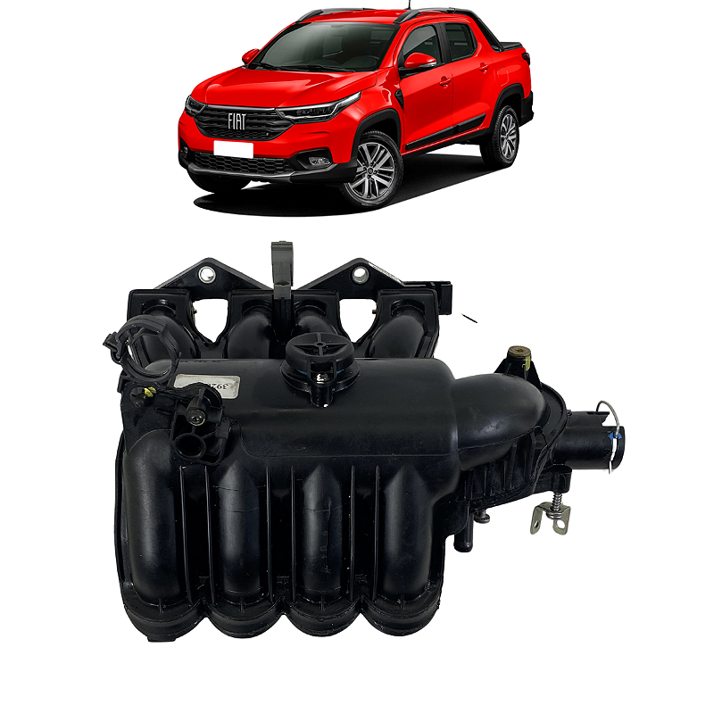 Coletor De Admissão Fiat Strada Endurance 1.3 2021 2022 2023