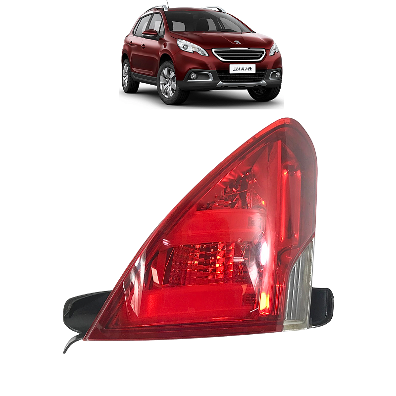 Lanterna Tampa Esquerda Peugeot 2008 2015 2016 a 2020