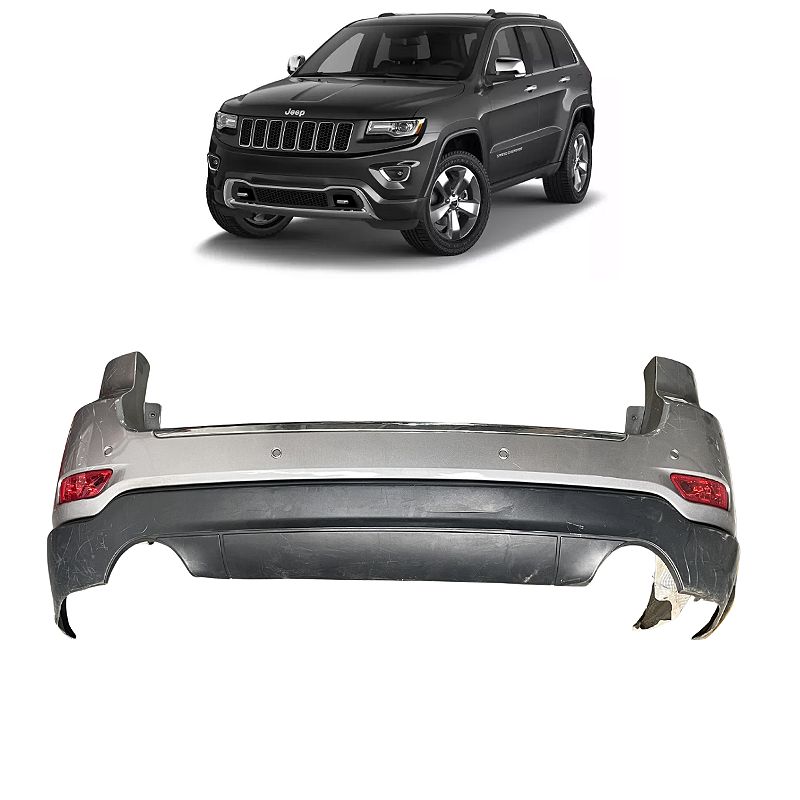 Parachoque Traseiro Jeep Grand Cherokee 3.0 2014 2015 2016