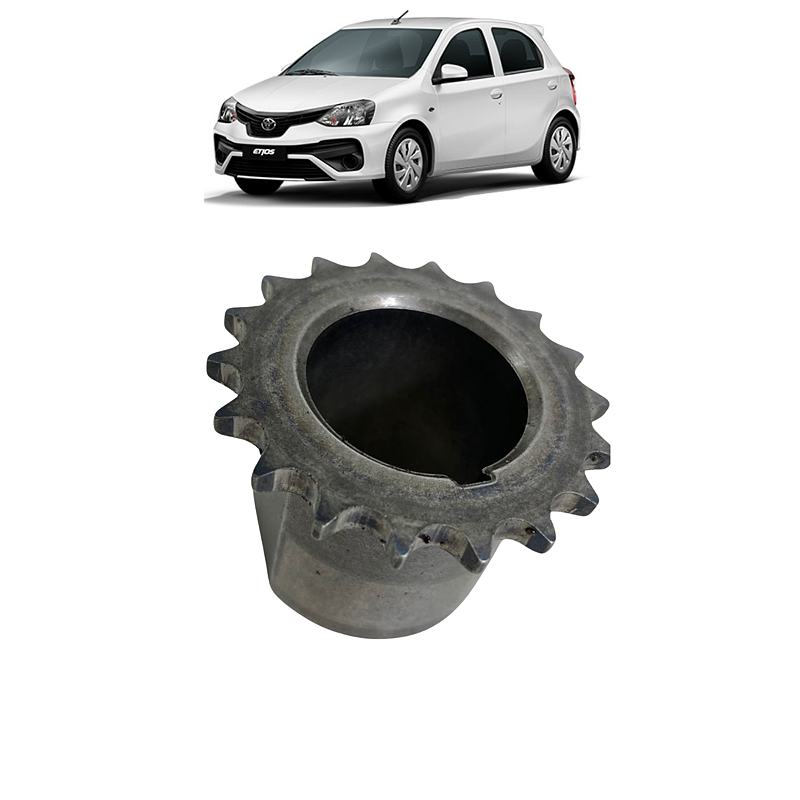 Engrenagem Eixo Virabrequim Toyota Etios 2016 2017 a 2021
