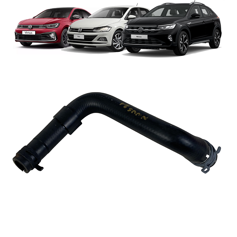 Mangueira Radiador VW Polo Virtus T-Cross 2018 2019 a 2023