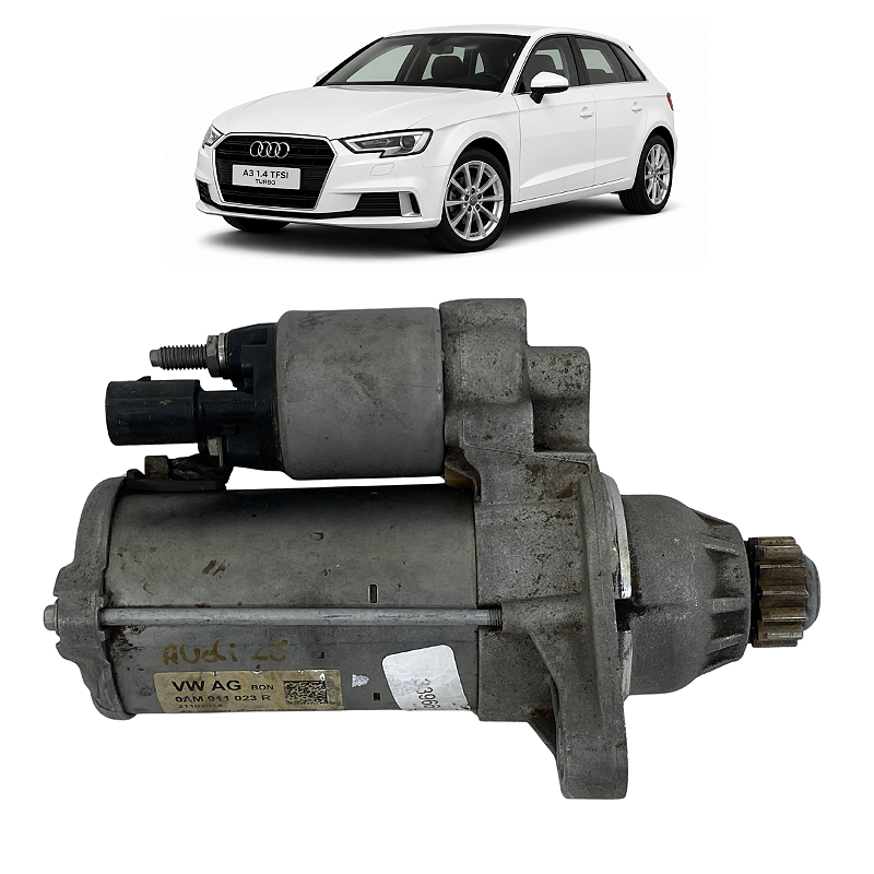 Motor De Partida Audi A3 1.4 TFSI Turbo 2013 a 2019