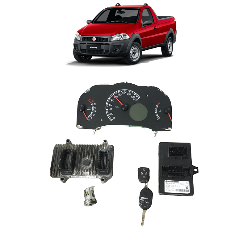 Kit Code Fiat Strada 1.4 2014 2015 2016 2017 2018 a 2020