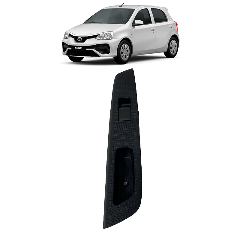 Comando Vidro Traseiro Direito Toyota Etios 2013 2014 2015