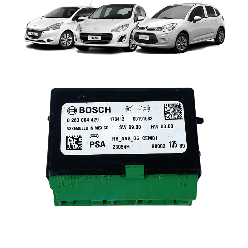 Módulo Sensor de Estacionamento Peugeot 208 308 2012 a 2019
