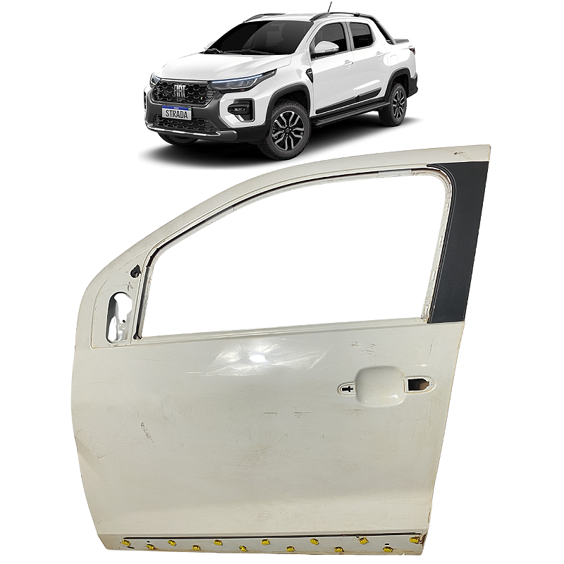 Porta Dianteira Esquerda Fiat Strada 2022 2023 2024