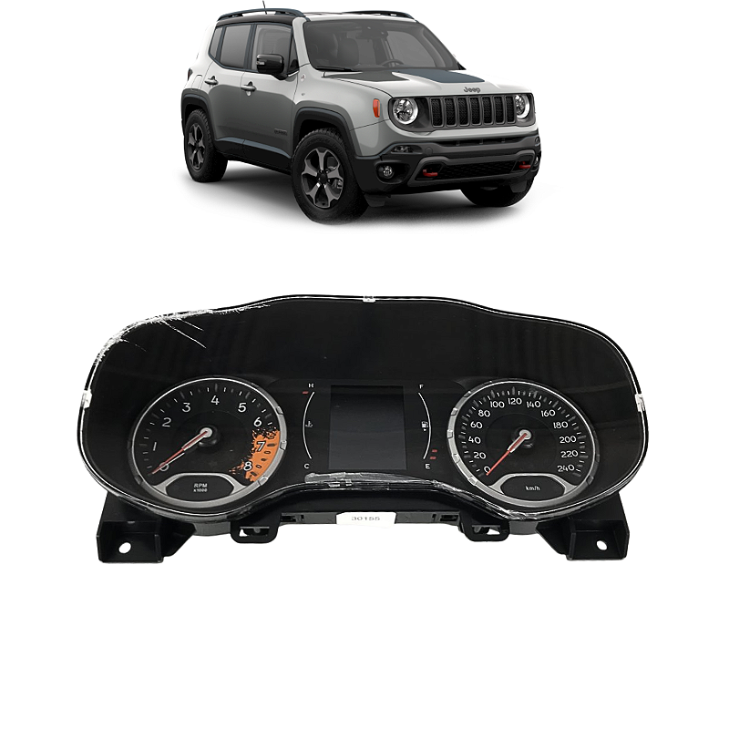 Painel Instrumentos Jeep Renegade 1.8 2016 a 2021 Detalhe