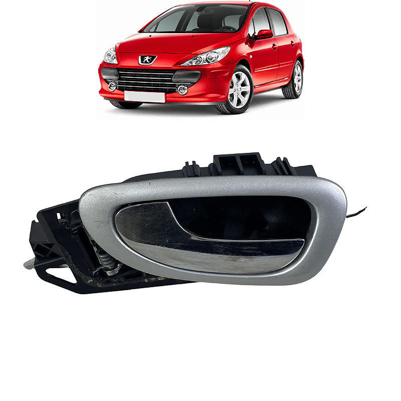 Maçaneta Interna Dianteira Esquerda Peugeot 307 1.6 2012