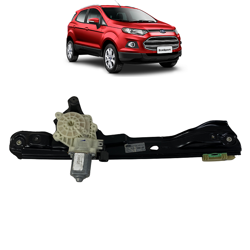 Máquina Vidro Traseiro Direito Ford Ecosport 1.6 2017 2018