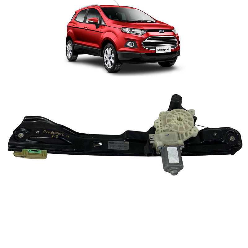 Máquina Vidro Traseiro Esquerdo Ford Ecosport 1.6 2017 2018