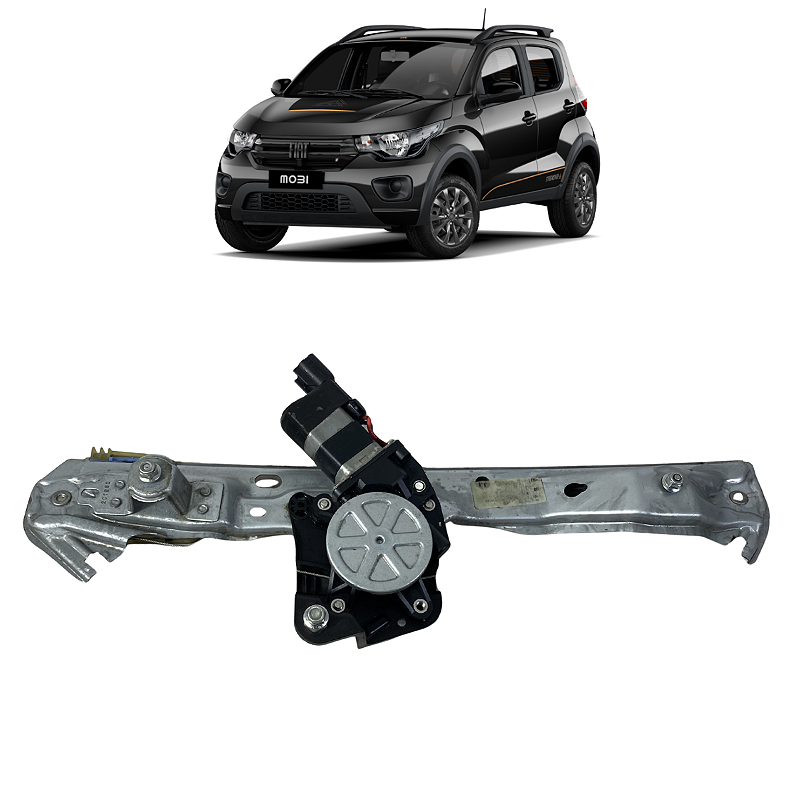 Maquina Vidro Dianteira Esquerda Fiat Mobi 2016 a 2024