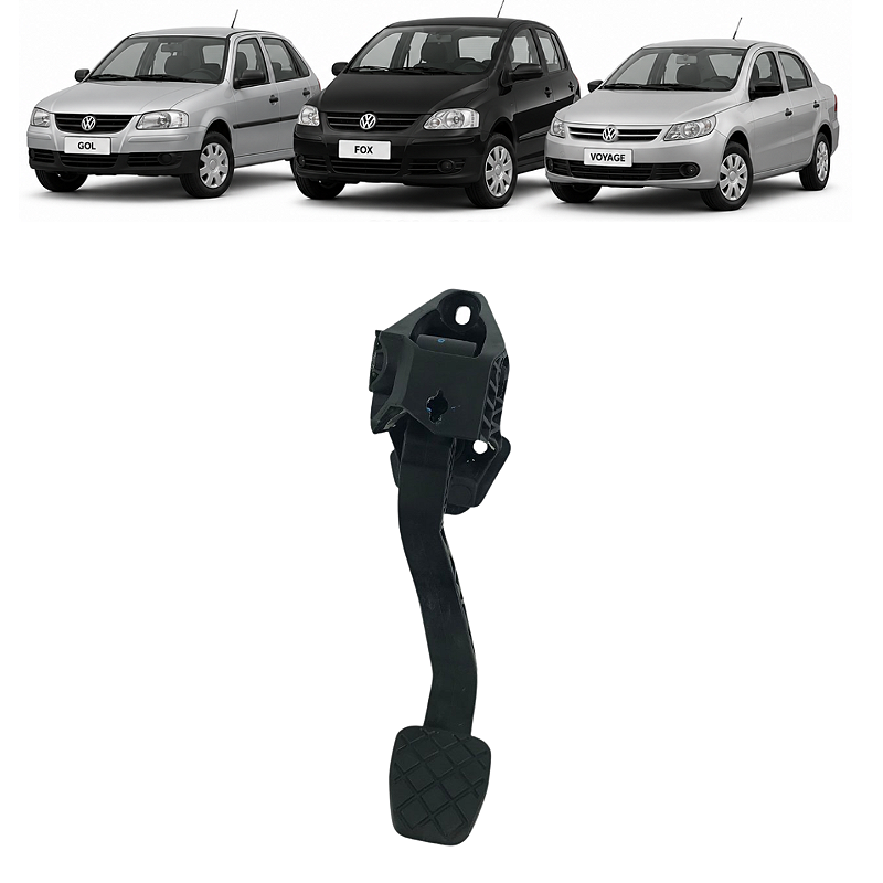 Pedal Embreagem Volkswagen Gol Fox Voyage 2014 2015 a 2023