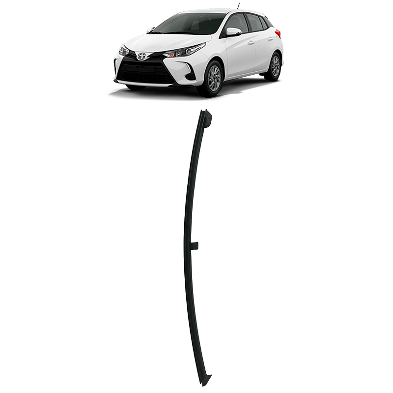 Guia Canaleta Vidro Traseiro Esquerdo Toyota Yaris 2023 2024