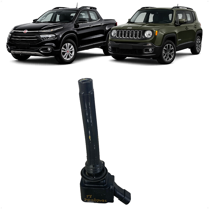 Bobina Ignição Jeep Renegade Toro 1.8 2015 2016 2017 a 2021