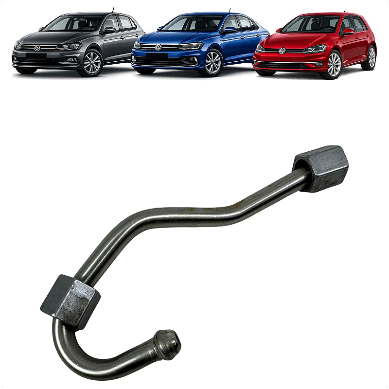 Tubo Pressão Flauta VW Golf Polo Virtus 1.0 Tsi 2018 a 2022