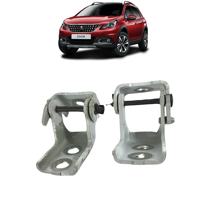Par Dobradiça Porta Dianteira Esquerda Peugeot 2008 2019