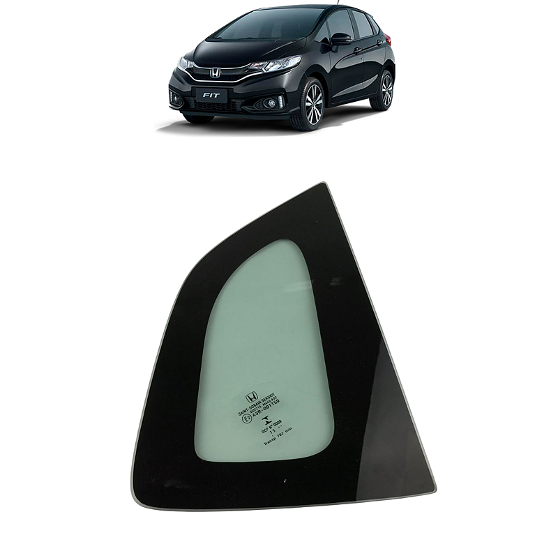 Vidro Fixo Traseiro Direito Honda Fit 2015 2016 2017 2018