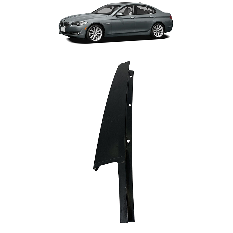 Moldura Friso Porta Traseira Esquerda BMW 535i 2010 2011