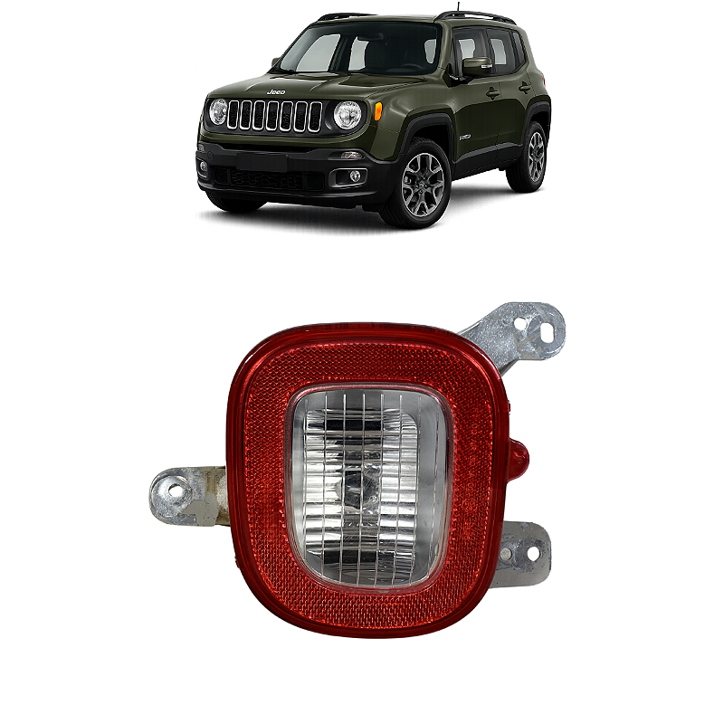 Lanterna Ré Parachoque Direito Jeep Renegade 2015 a 2021
