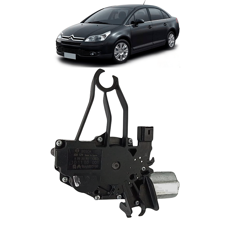 Motor Limpador Vidro Traseiro Citroën C4 2009 a 2014