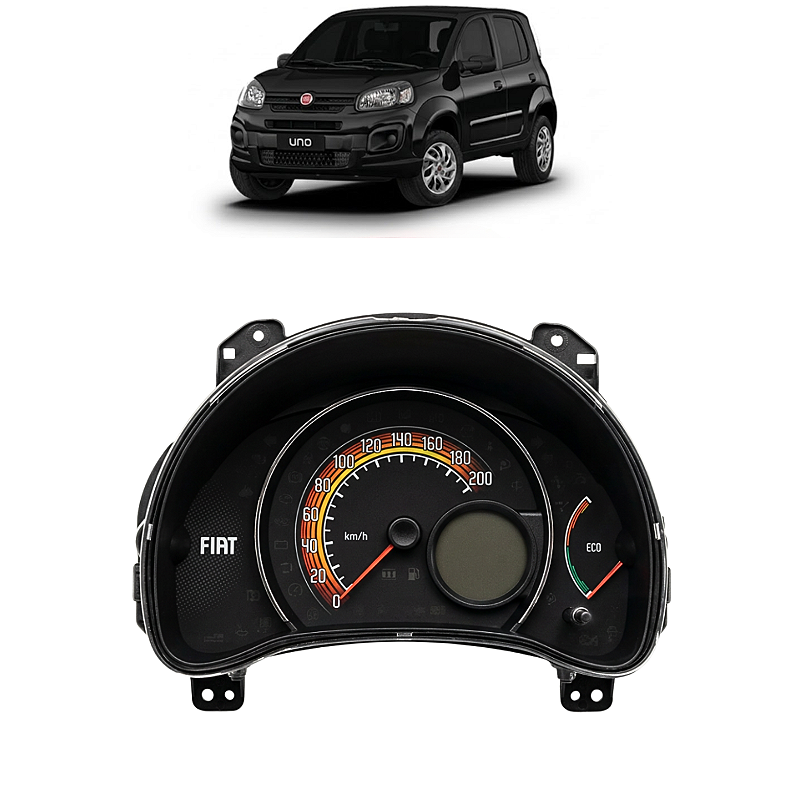 Paínel Instrumento Fiat Uno Vivace 2012 2013 2014 2015 2016