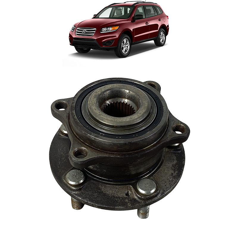 Cubo Roda Dianteira Esquerda Hyundai Santa Fe 2010 2011 2012