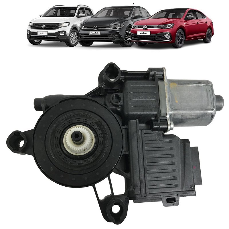 Motor Vidro Traseiro Esquerdo Polo Virtus T-Cross 2022