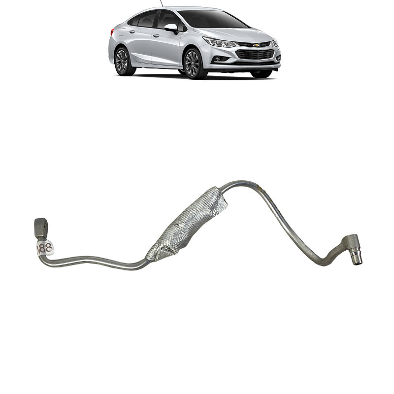 Tubo Refrigerador Óleo Turbina Cruze 1.4 Turbo 2017 a 2019