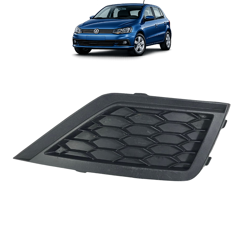 Moldura Farol Milha Direito VW Gol 2017 2018 2019 2020 2021