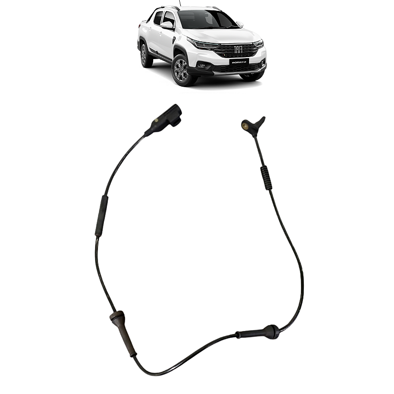 Sensor Abs Dianteiro Esquerdo Fiat Strada  2021 2022 a 2024