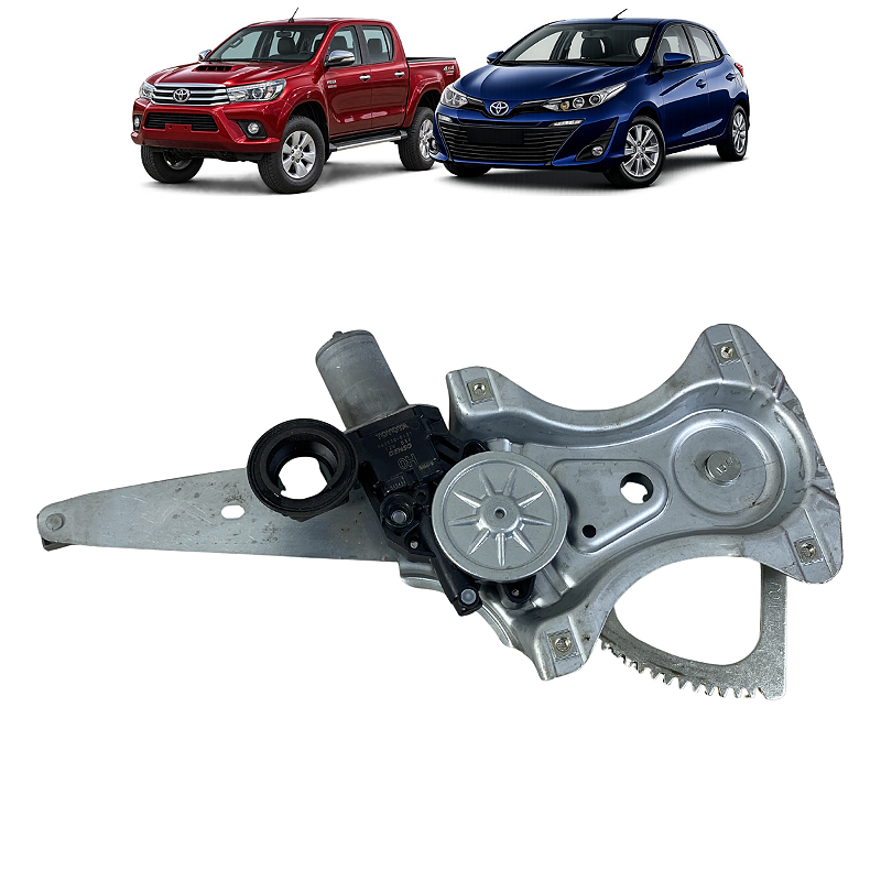 Máquina Vidro Elétrica Traseira Esquerda Hilux Yaris 2016