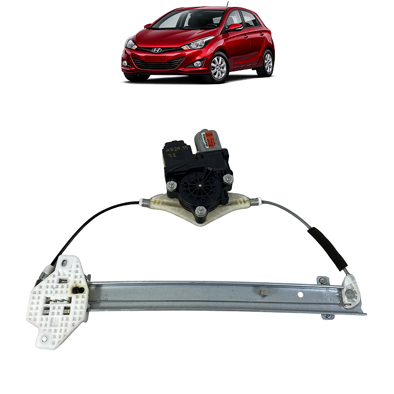 Máquina Vidro Elétrico Traseira HB20 HB20X 2012 2013 a 2019
