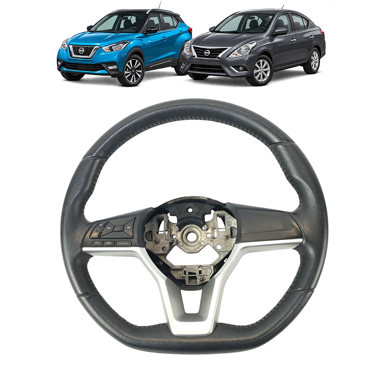Volante Direção Nissan Kicks Versa 2017 2018 2019 a 2024
