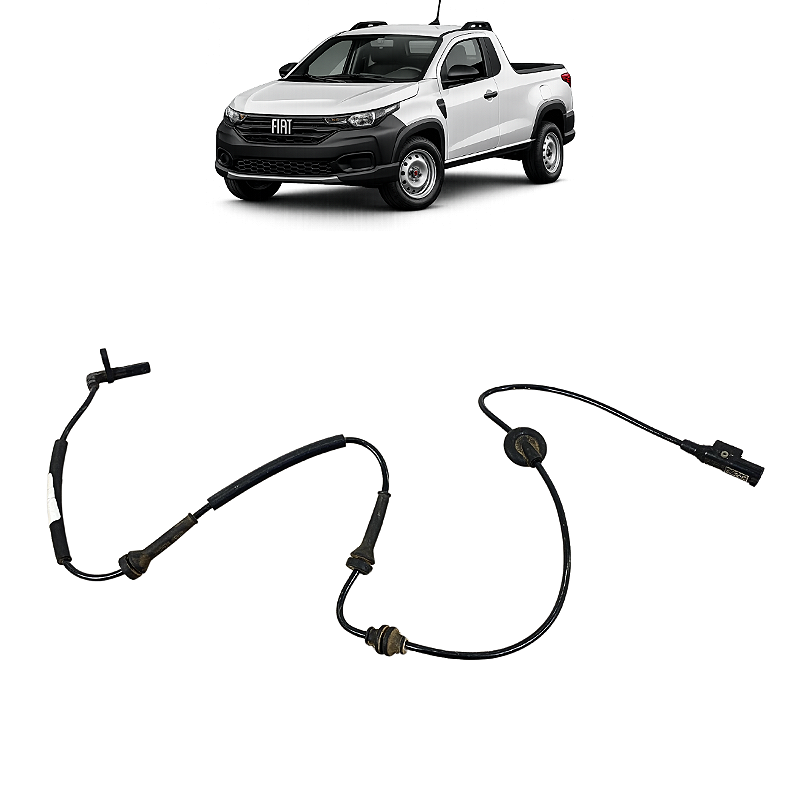 Sensor Abs Dianteiro Fiat Strada  2021 2022 a 2024