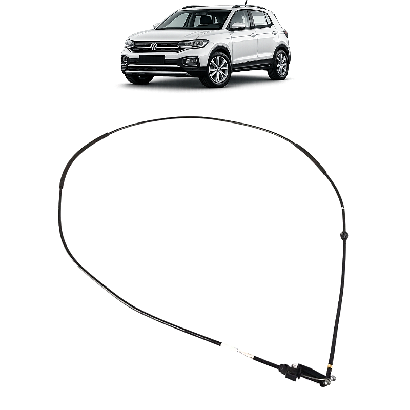 Cabo Abertura Capô VW T-Cross 2019 2020 2021 2022 a 2025