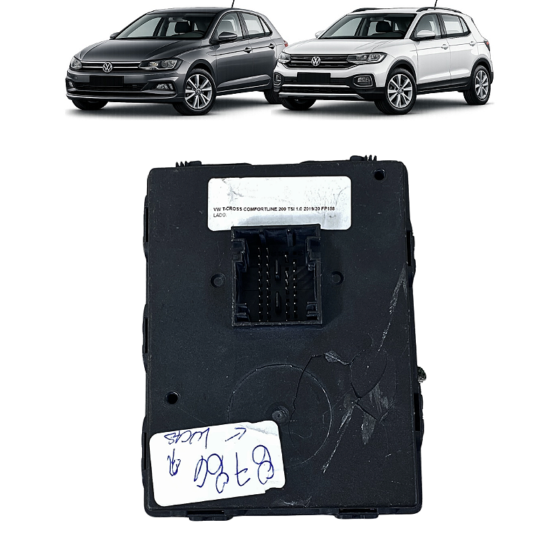 Modulo Keyless T-Cross Polo 2019 2020 2021  2024 C/Detalhe