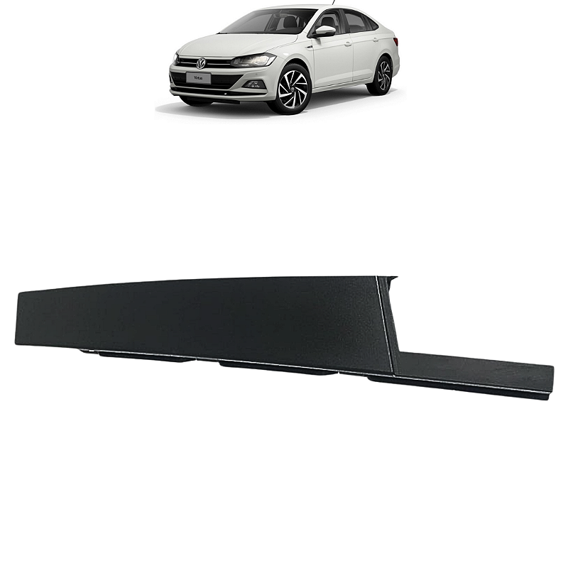 Acabamento Coluna Dianteira Esquerda VW Virtus 2018 2019