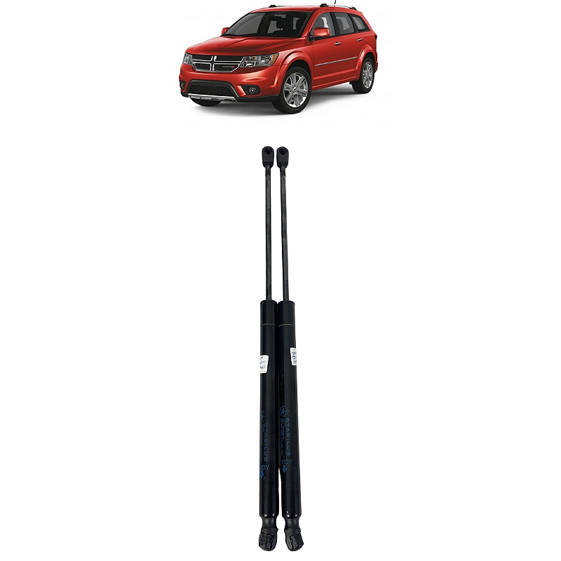 Par Amortecedor Tampa Traseira Dodge Journey 2009 a 2017