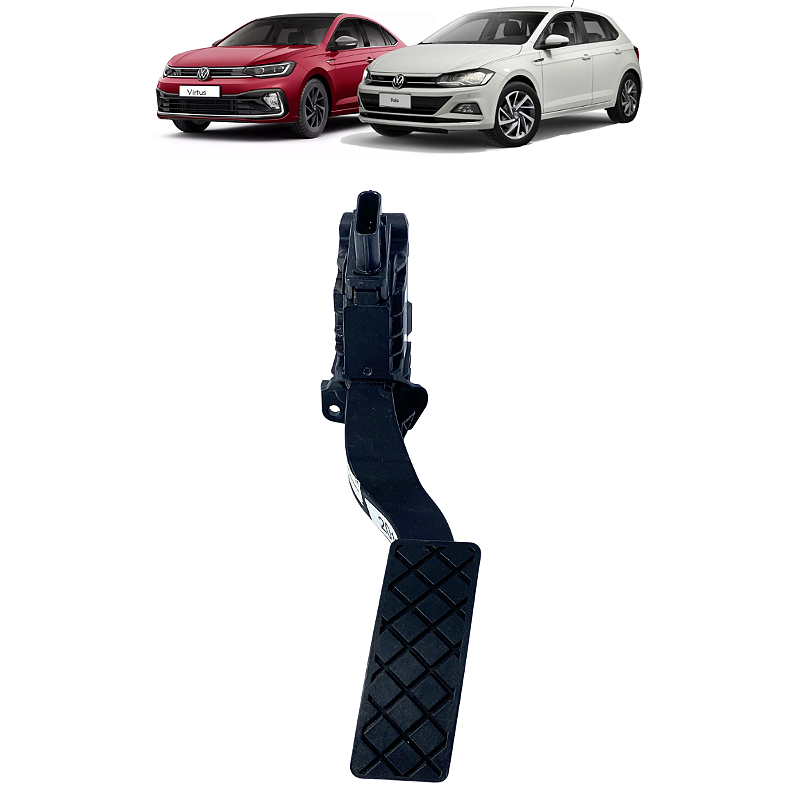 Pedal Acelerador Volkswagen Virtus Polo 1.0 TSI 2019 a 2021