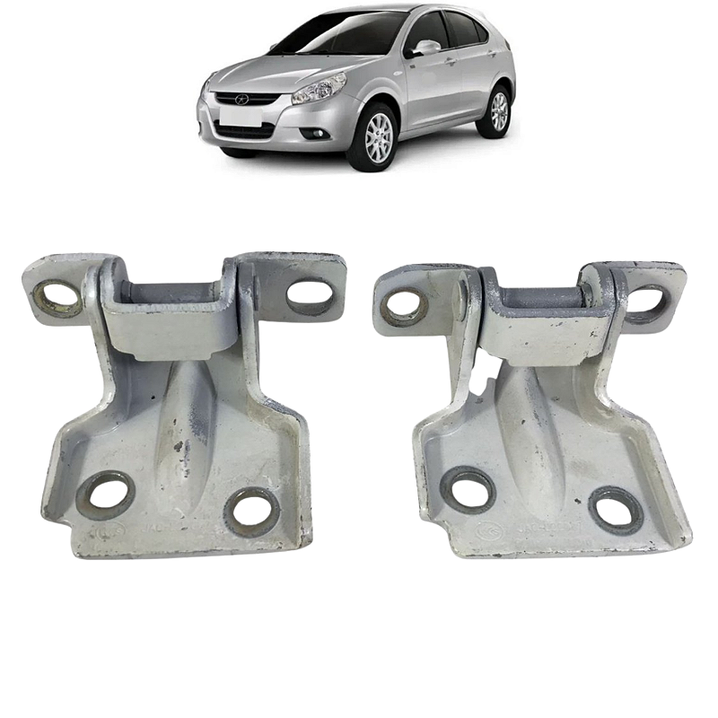 Par Dobradiça Traseira Esquerda Jac J3 2011 2012 2013 2014