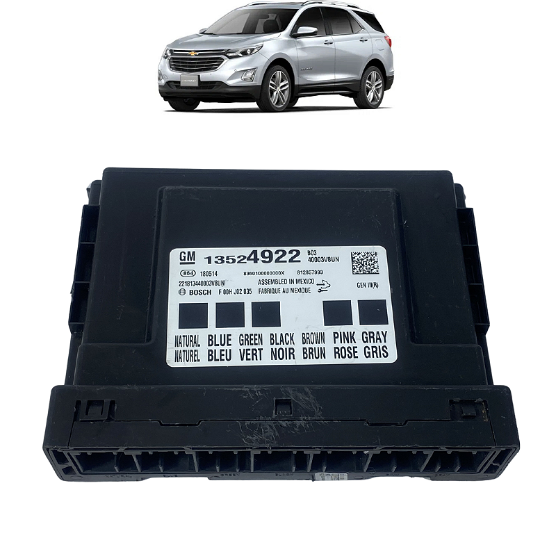 Módulo Conforto Chevrolet Equinox 2.0 2017 2018 2019 2020