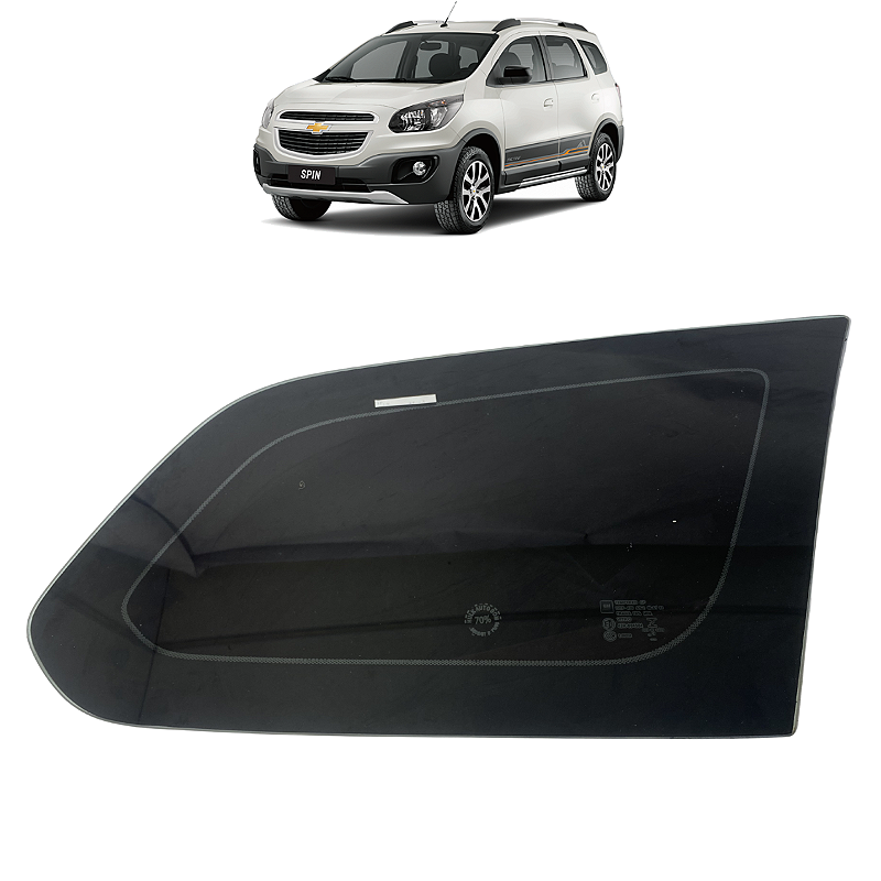 Vidro Fixo Traseiro Esquerdo Chevrolet Spin 2012 2013 a 2021