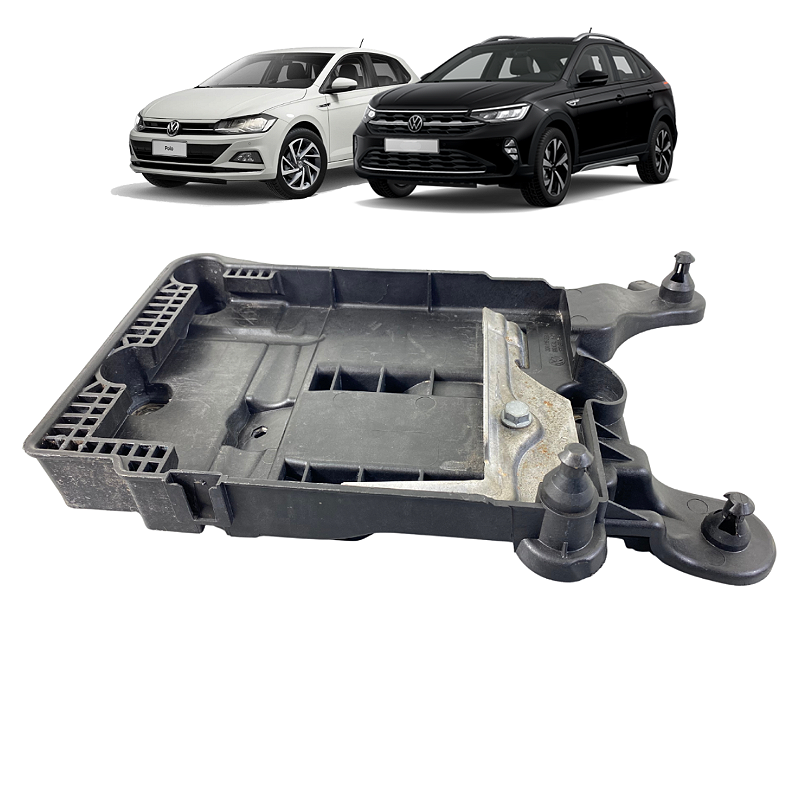Suporte Base Bateria Volkswagen Polo Nivus 2019 2020 2021