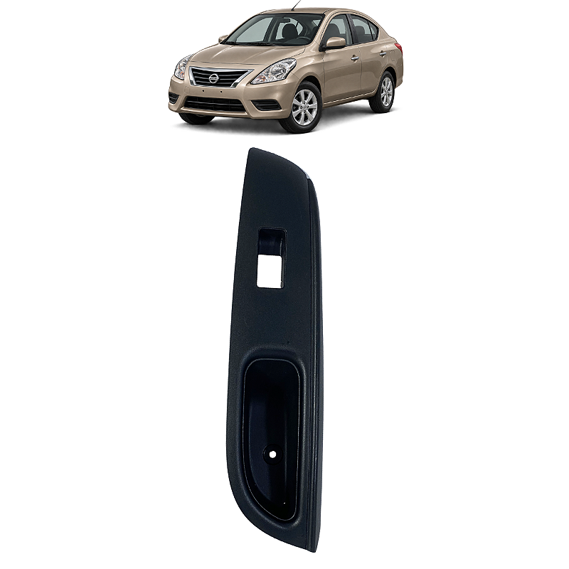 Moldura Vidro Traseiro Esquerdo Nissan Versa 2013 a 2020
